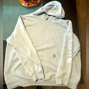 Women’s Plus Size Light Blue Carhartt Hoodie